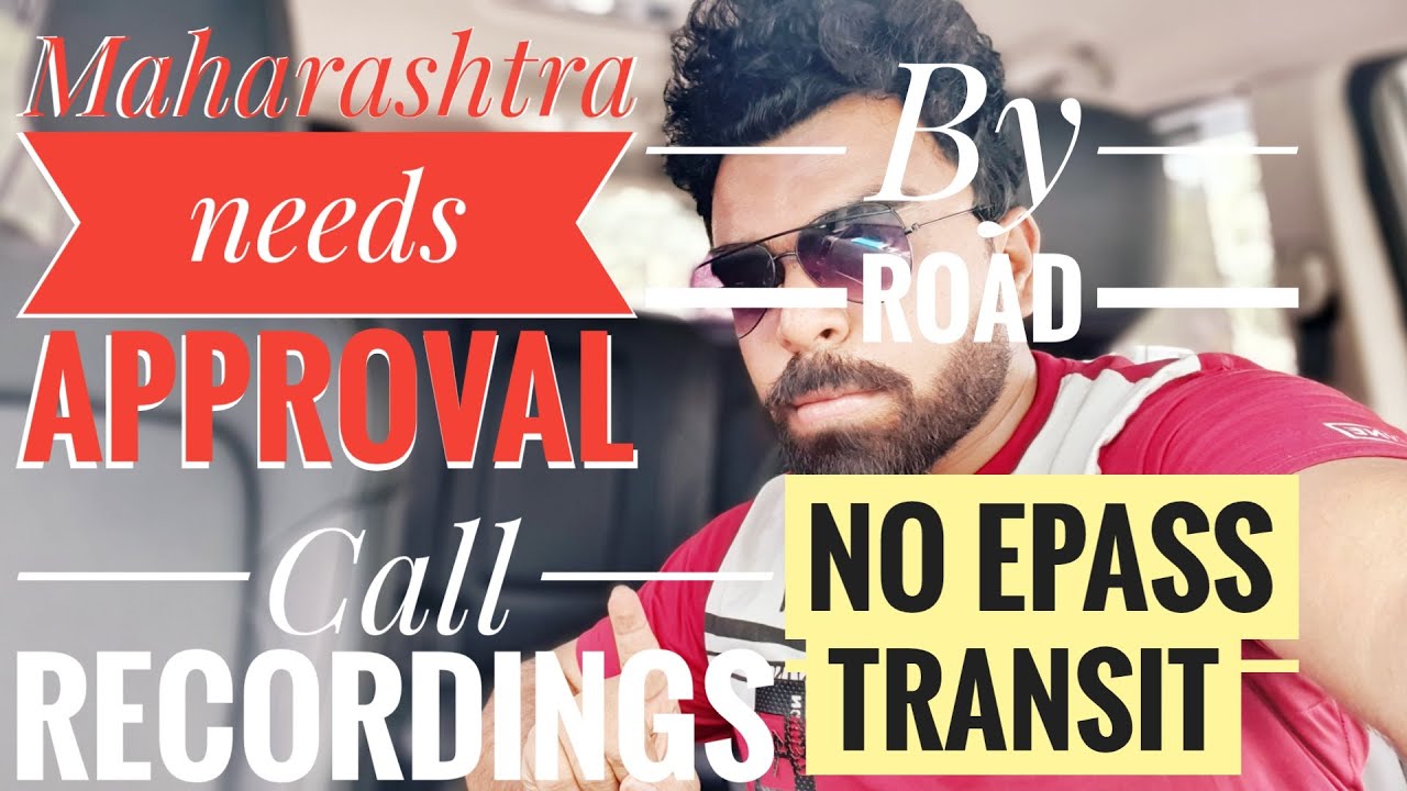 MAHARASHTRA NEEDS ePASS APPROVAL|SEVA SINDHU EPASS BY ROAD | TRANSIT  TRAVELERS NO ePASS| UNLOCK 1.0