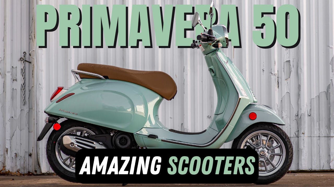 Vespa Primavera 50 Really Better Than Vespa Sprint?? No way Bro, It's More Fierce!!