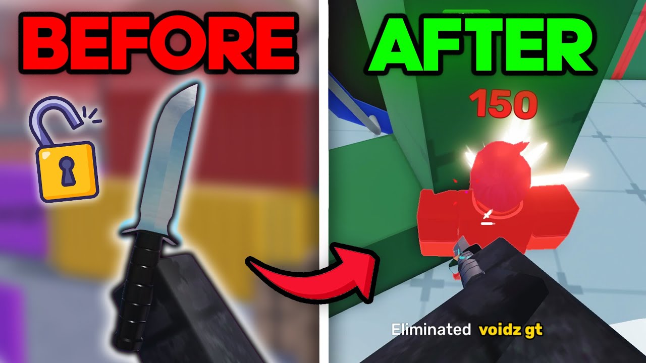 I Tried KNIFE Only for the FIRST TIME in Roblox Rivals