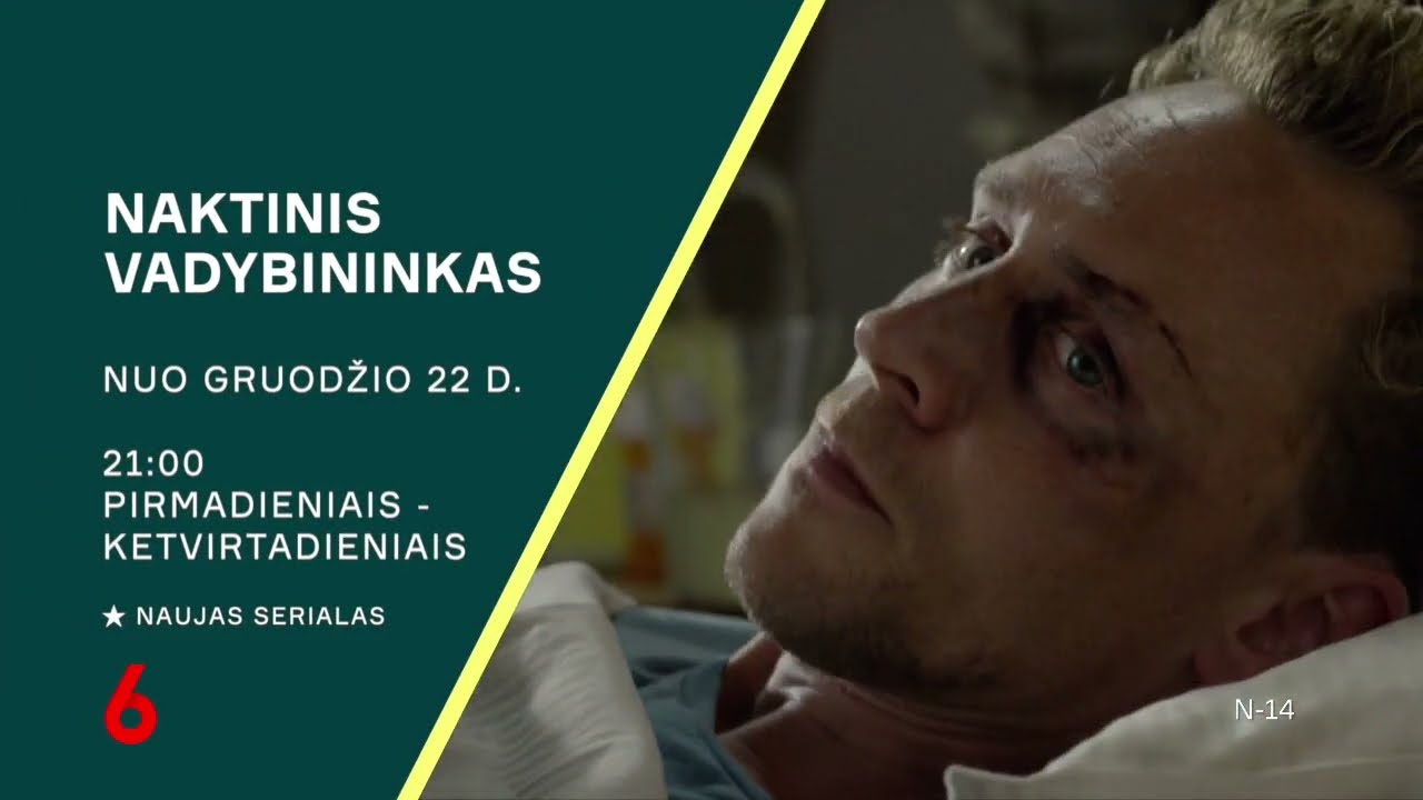 Kriminalinis serialas NAKTINIS VADYBININKAS &ndash; nuo gruodžio 22 d. per TV6