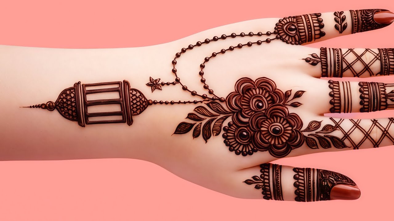 Latest Eid Mehndi Design for Girls | Full Back Hand Henna Art