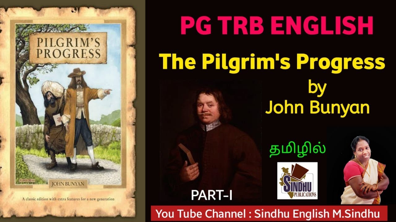 Pilgrims Progress by John Bunyan in tamil, மோட்ச பிரயாணம் PG TRB English @SindhuEnglishMSindhu
