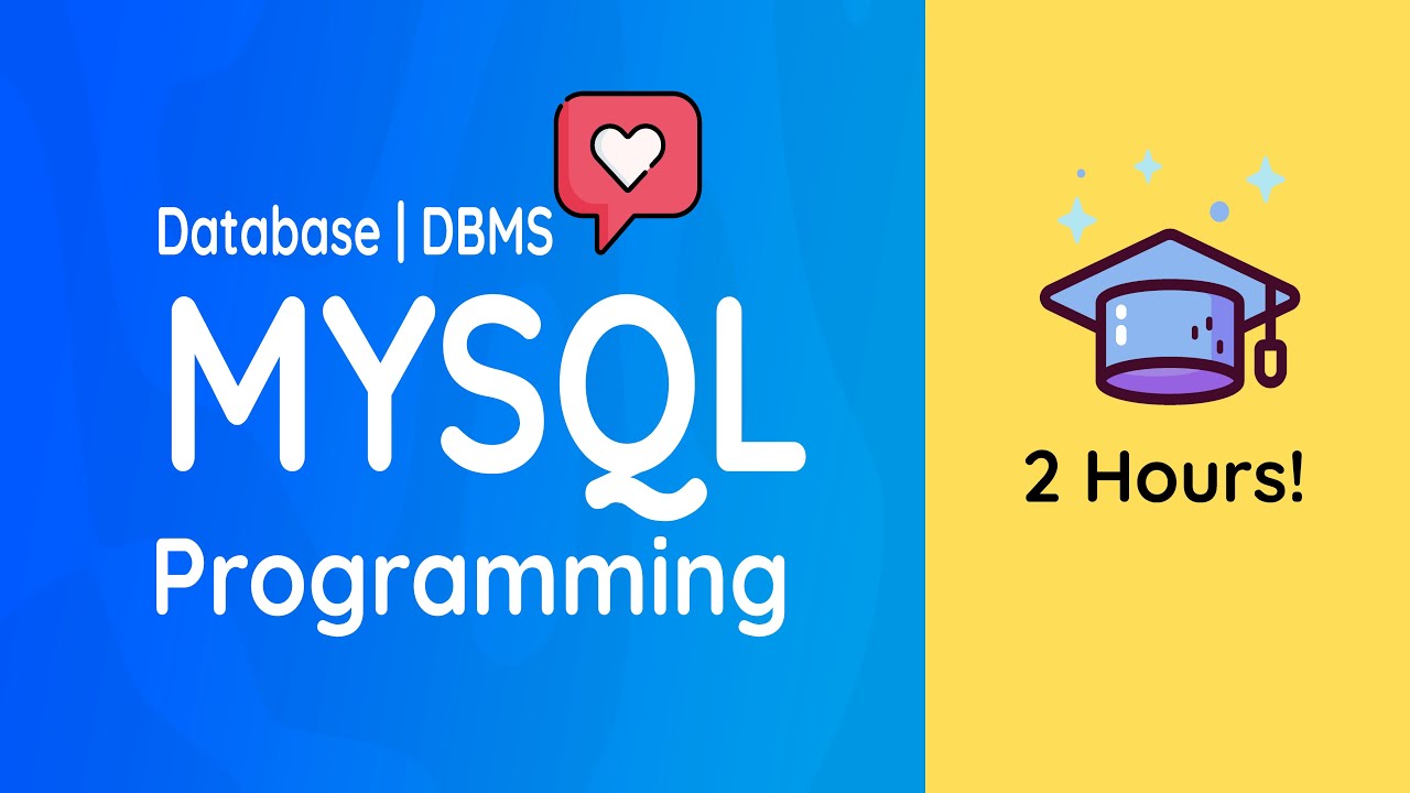 MySQL Tutorial | MSQL Command-line | Storage | Tables | Indexing | 2 Hours!