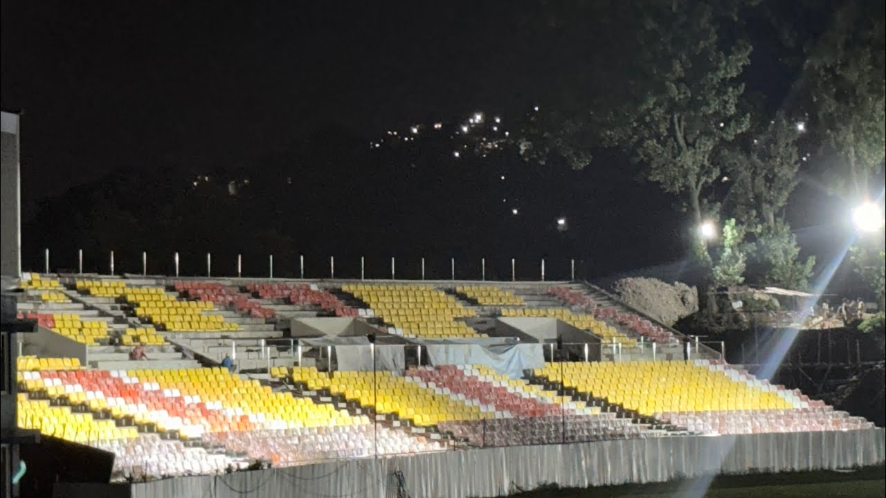 Night Update highlights PCC हुदै pilecap A D ma तयारी TU Cricket ground International Stadium Nepal