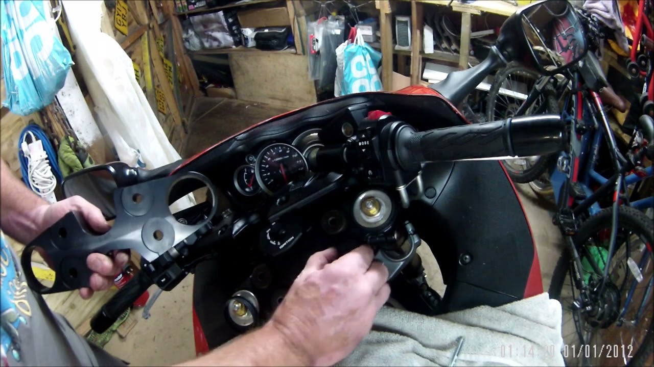 GSX 1300r Hayabusa Bar Riser Installation