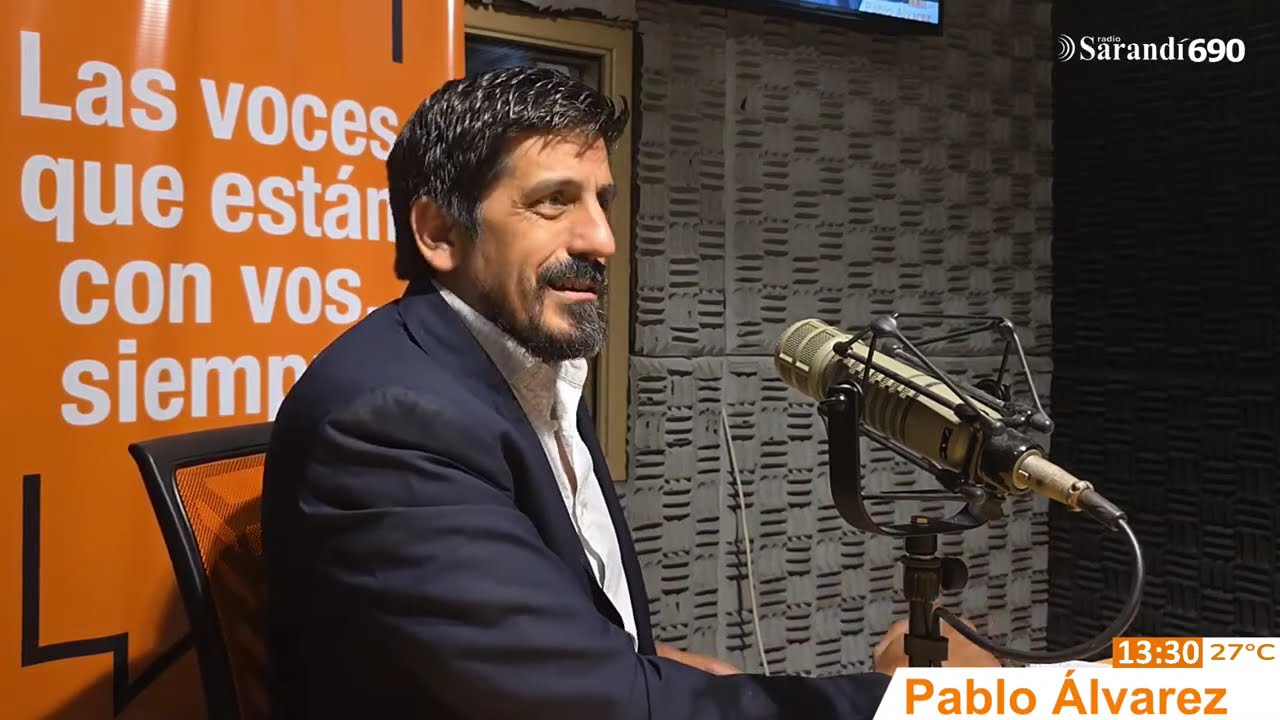 Pablo Álvarez, vicepresidente de Antel, en Informativo Sarandí