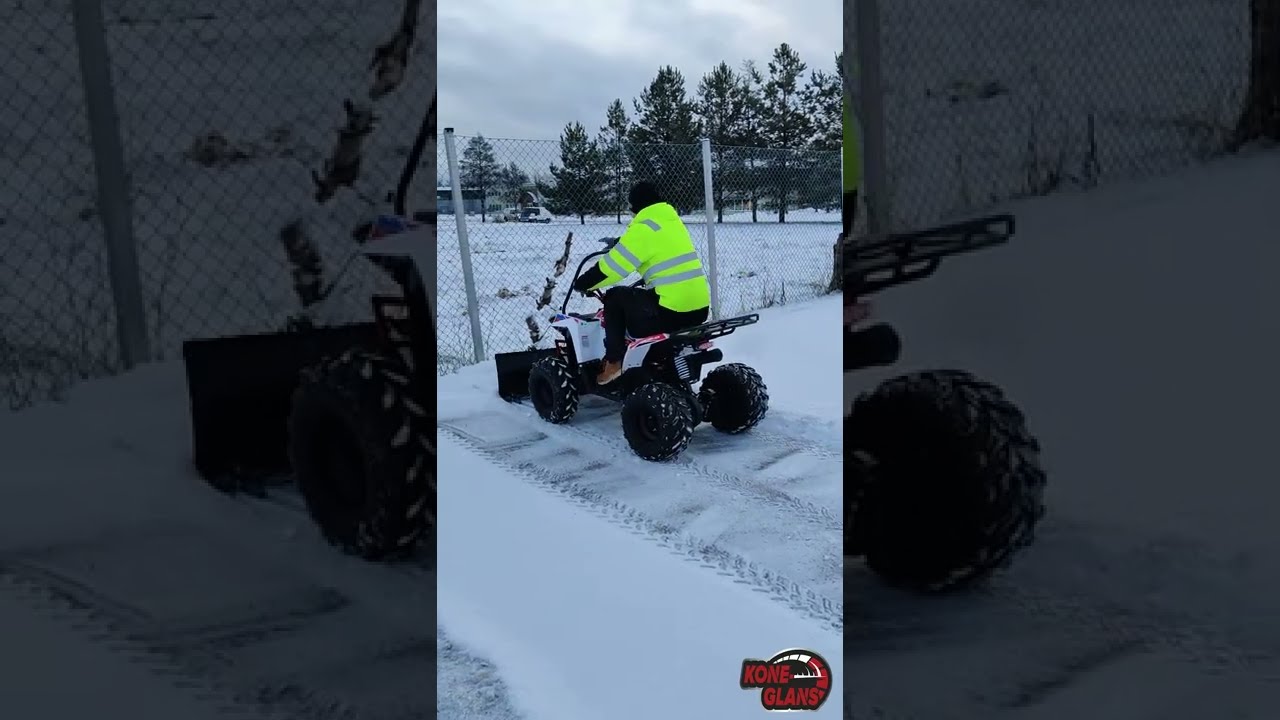 Commander 125cc m&ouml;nkij&auml; lumenluontihommissa!