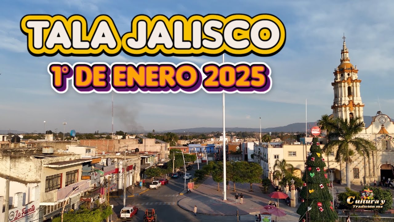 UN RECORRIDO POR LAS PRINCIPALES CALLES DE TALA EL 01 DE ENERO DEL 2025, NO LO CREERAS.