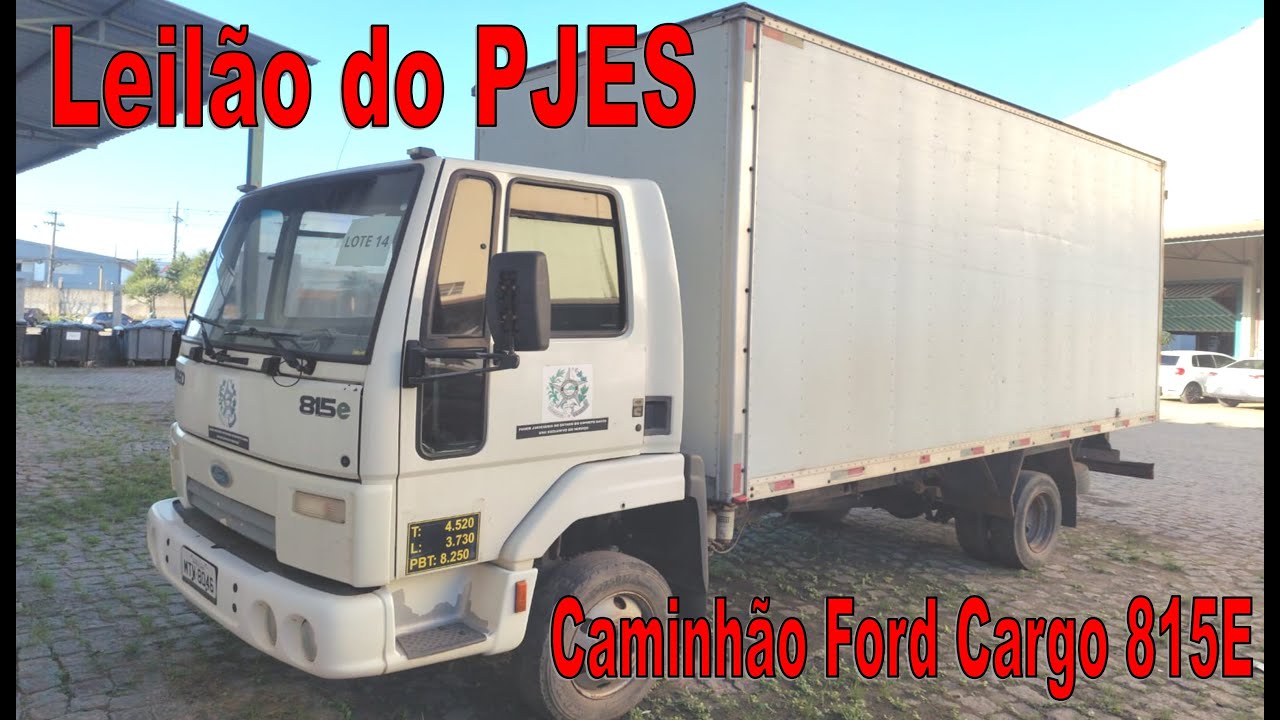 Leilão de bens do PJES