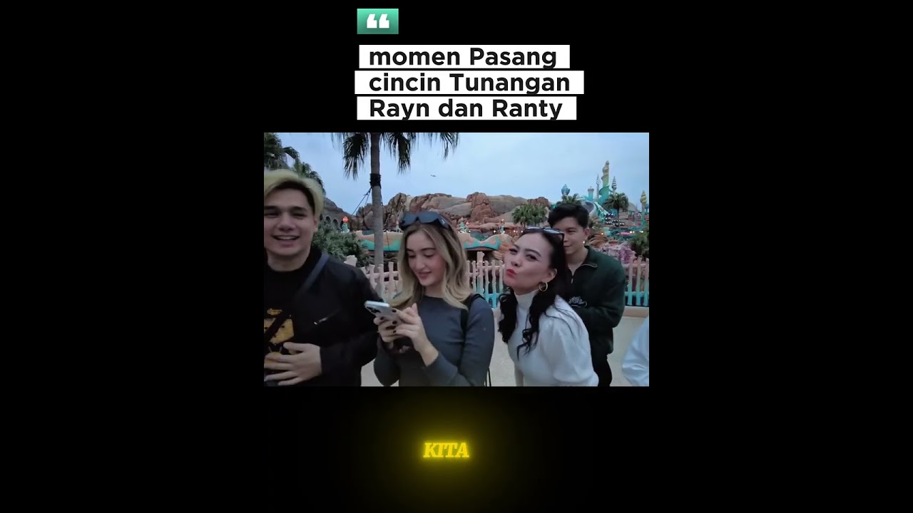 Momen Indah saat pelamaran tunangan ranty maria dan rayn wijaya #rantymaria #raynwijaya #menikah