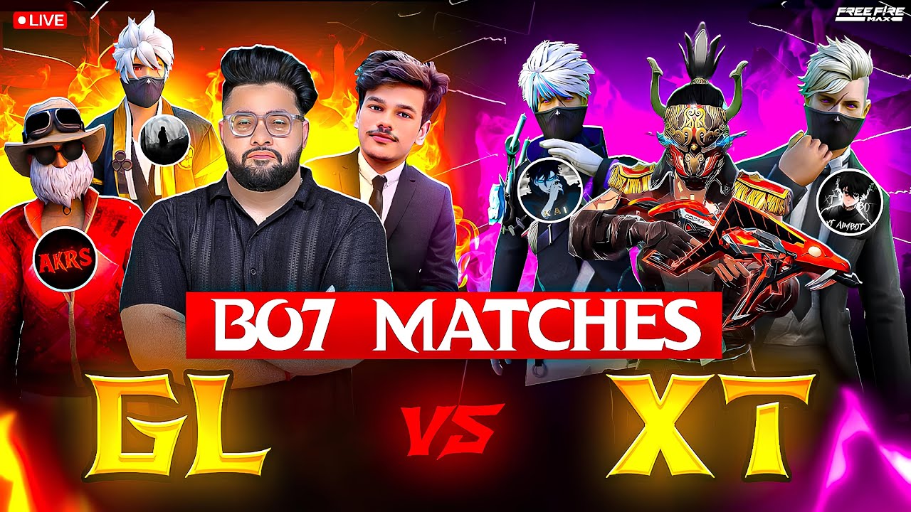 XT VS GL BO7 WHO WILL WIN ??? ⚔️ft. AIMBOT , ASIF , GAUTAM , AKRS , APPLE