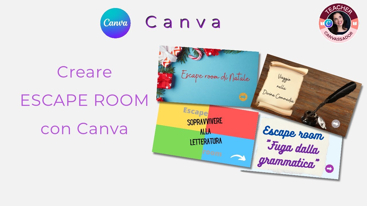 Creare ESCAPE ROOM con Canva