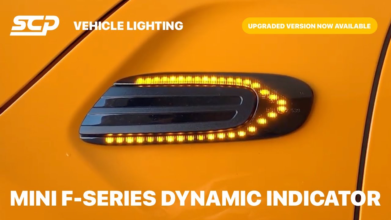 MINI F-Series Smoked Dynamic Indicators Installation Guide | OEM+ Exterior Upgrade