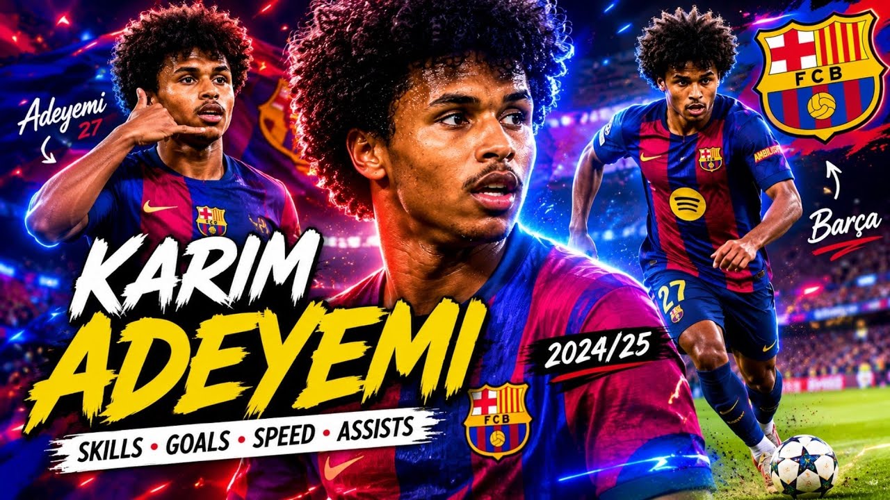 &ldquo;Karim Adeyemi Highlights 2025/26 🔥 Skills, Goals & Assists&rdquo;