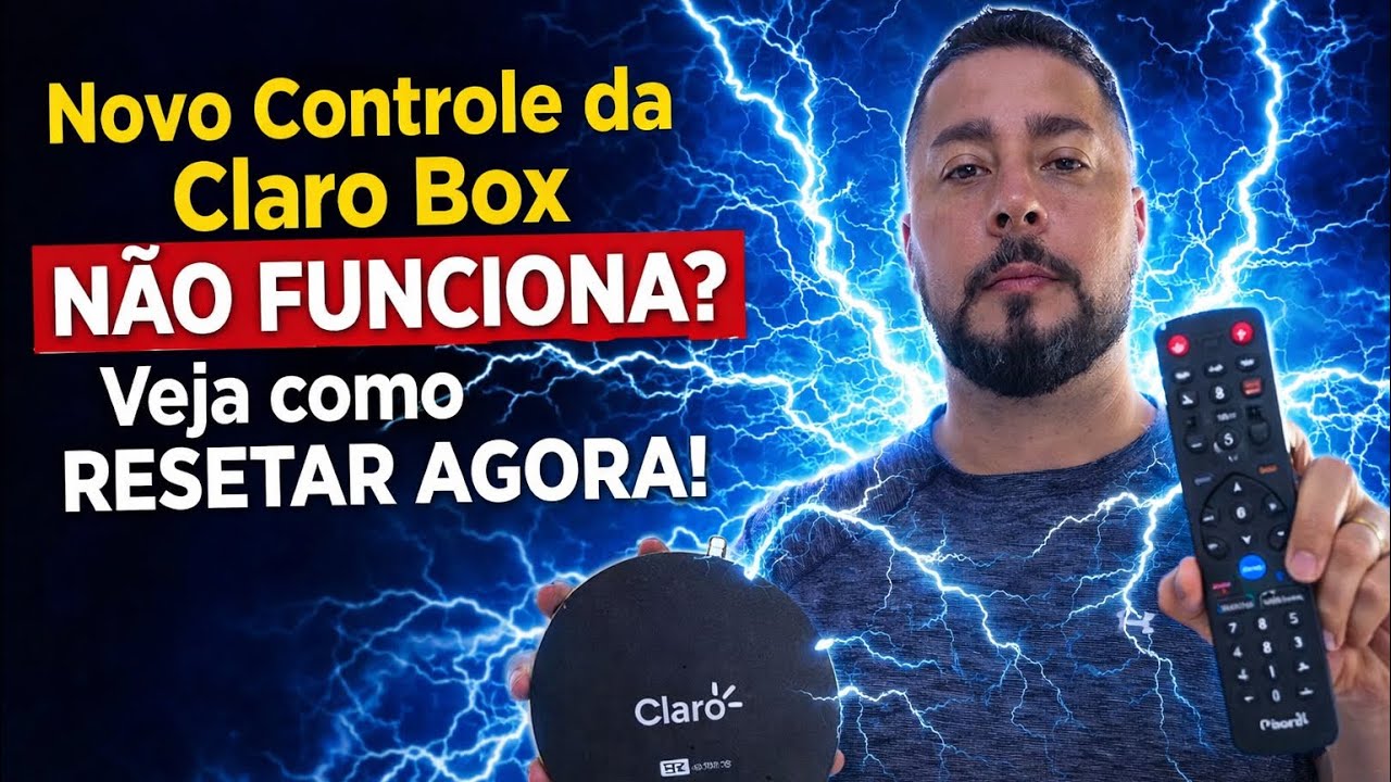 Como RESETAR novo CONTROLE da CLARO BOX TV