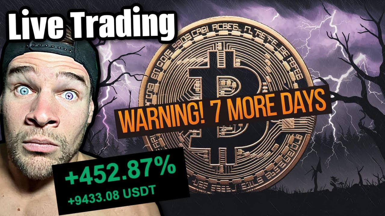 I'M DONE! I SOLD THE EXACT BOTTOM (Live Bitcoin Crypto Trading & Analysis)