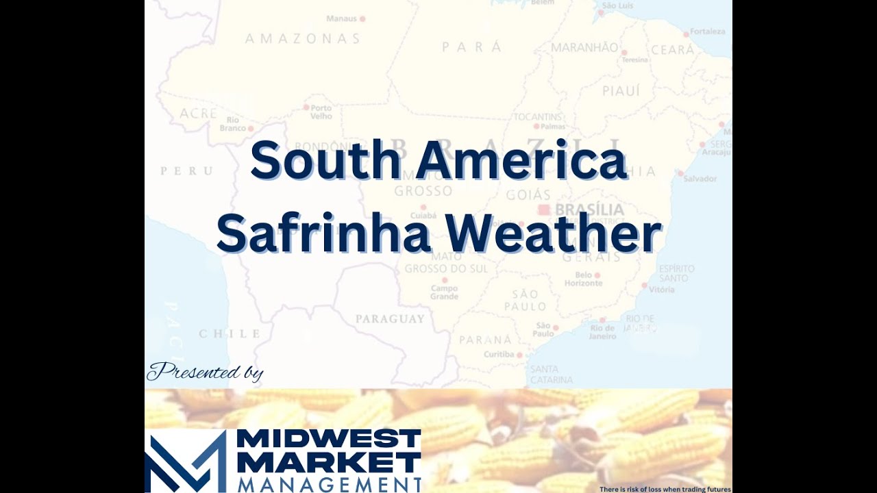 10.7.2025 South America Weather  Safrinha Crop