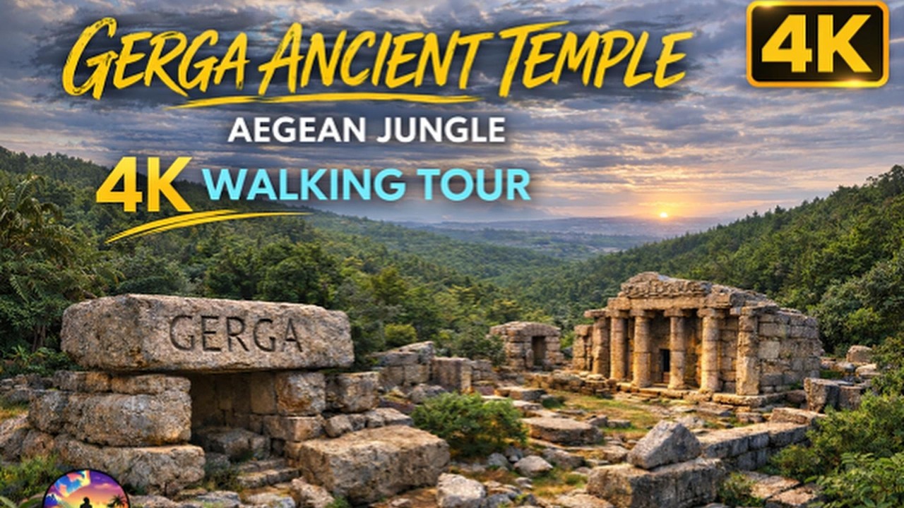 TURKEY 🇹🇷 | Gerga Ancient City Forest Walk – Hidden Ruins in the Aegean (4K)