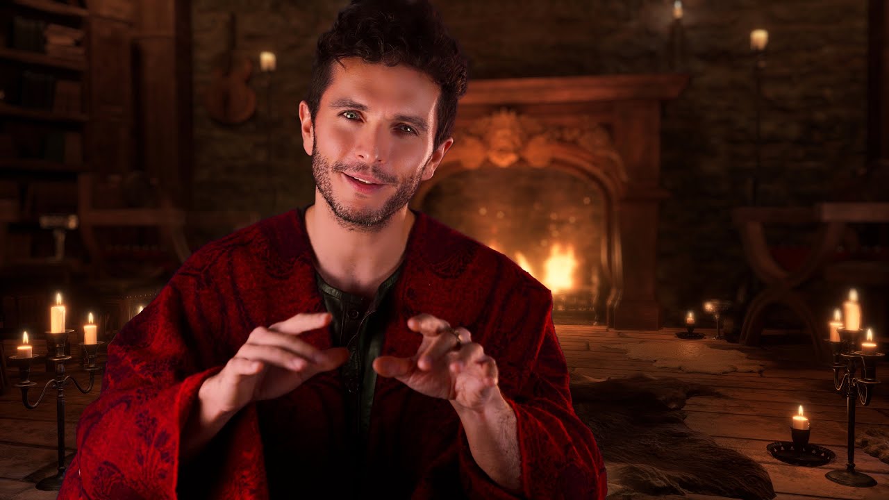 ASMR Fantasy Tavern Storyteller - Softly Spoken 😌🙌🔥