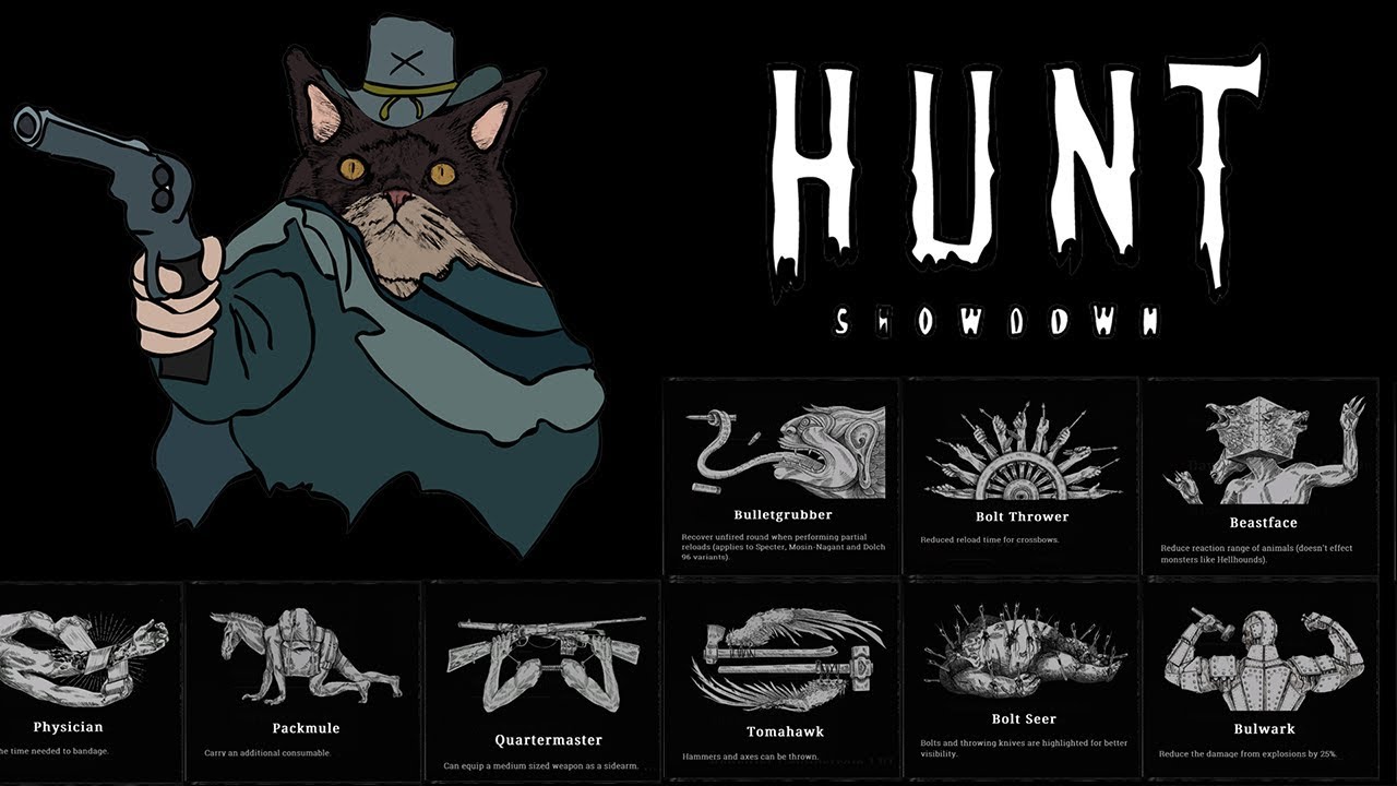 Hunt: Showdown - All Traits in Use (Fixed)