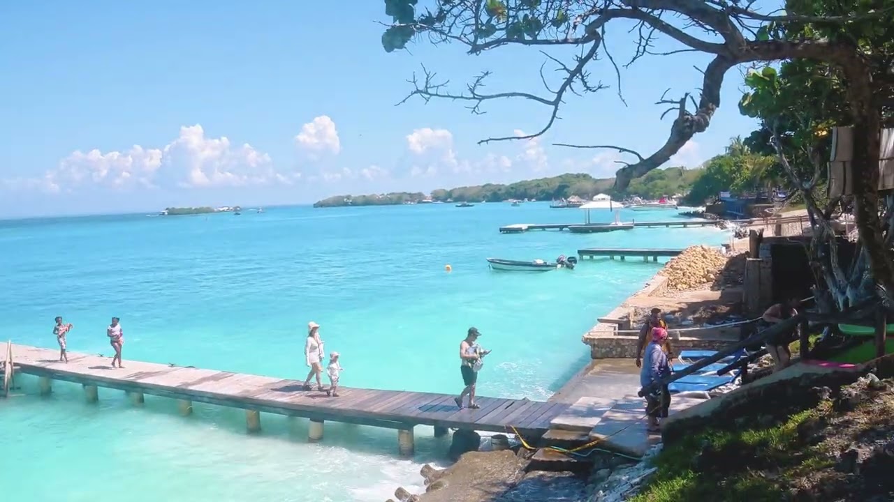 Christmas in Rosario Islands in Columbia 