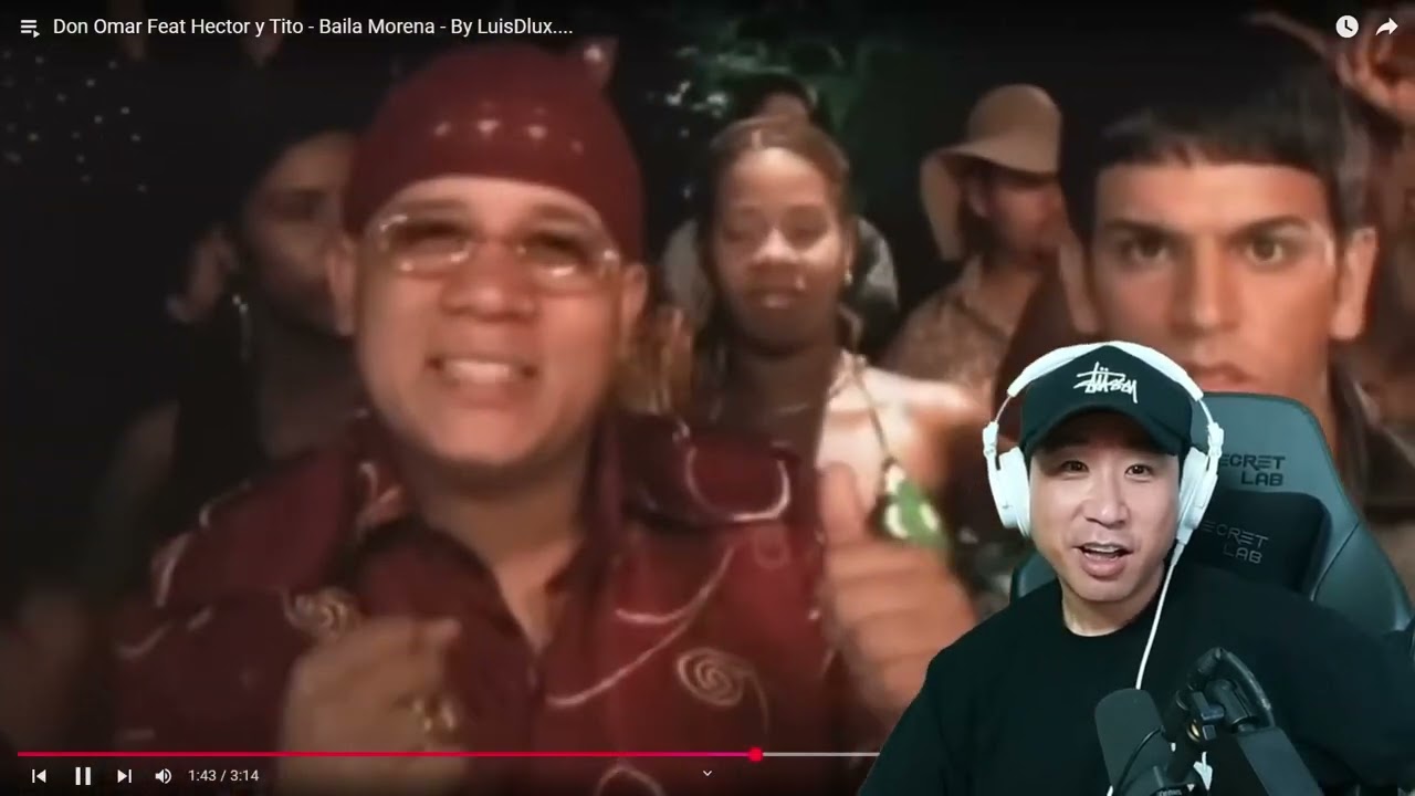 Coreano reacciona a Baila Morena 🔥🙌 Hector y Tito_ Don Omar_ Luny Tunes_ Noriega