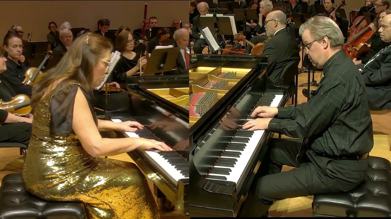 Georges Bizet   Carmen Fantasy for Two Pianos- by Abram Chasins