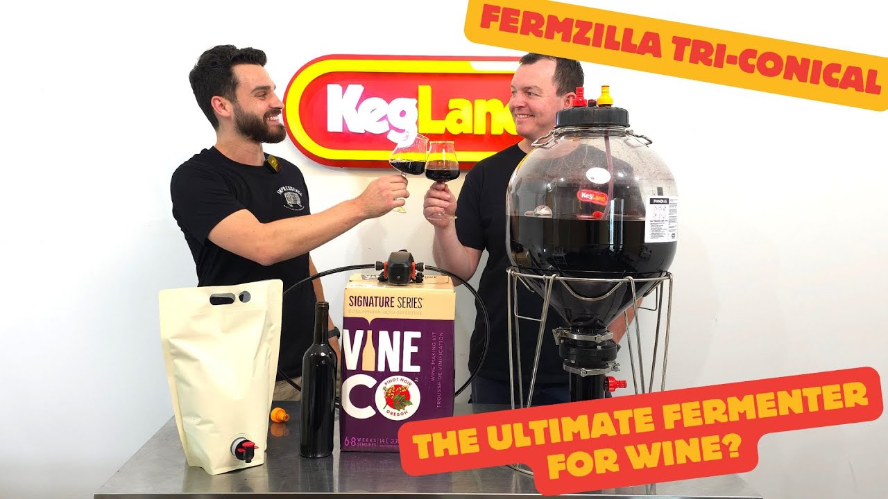 The Easiest Way to Make Wine at Home | FermZilla Tri-Conical Hack