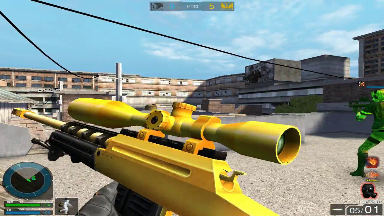 op7- Jugando con sniper. TPG- 1 ( Garrix gamer )