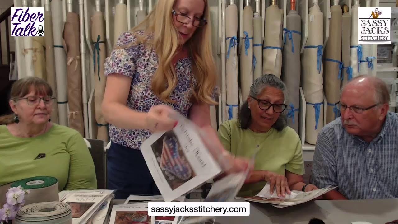 Fiber Talk at Sassy Jacks, 6-24-24, Afternoon