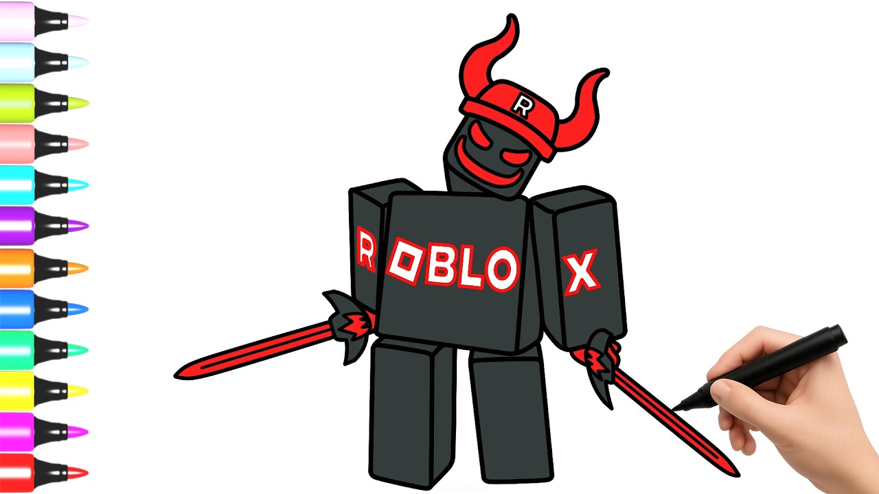 COMO DIBUJAR A GUEST666!  Steal a Brainrot [ROBLOX]