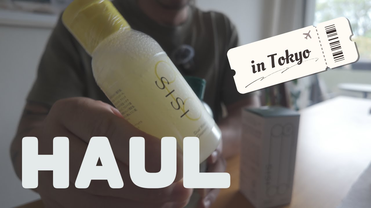 【TOKYO HAUL】自分をアップデートする最新購入品。スキンケアから雑貨まで✨