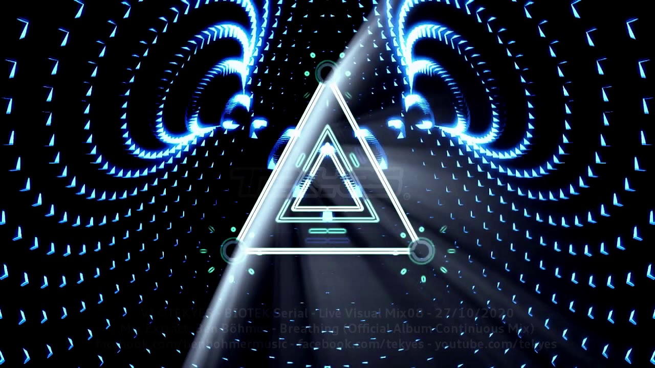 VJ Tekyes - BIOTEK Serial -Live VisualMix 08 - Ben B&ouml;hmer / Breathing