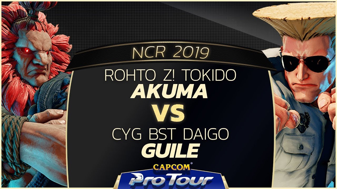ROHTO Z! Tokido (Akuma) vs CYG BST Daigo (Guile) - NCR 2019 - Top 16 - CPT 2019