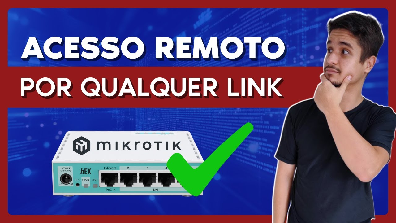 Como Acessar seu MikroTik por todos os Links de Internet!!