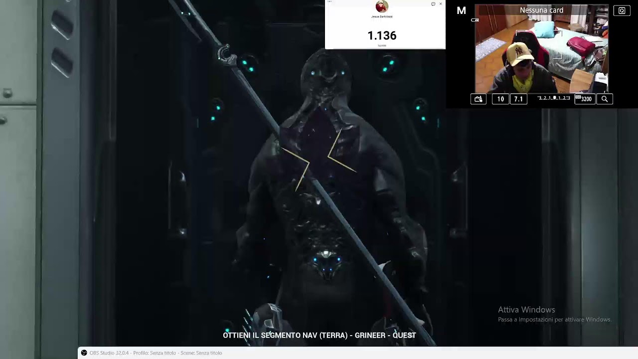 Warframe ( Ottieni il segmento Nav )