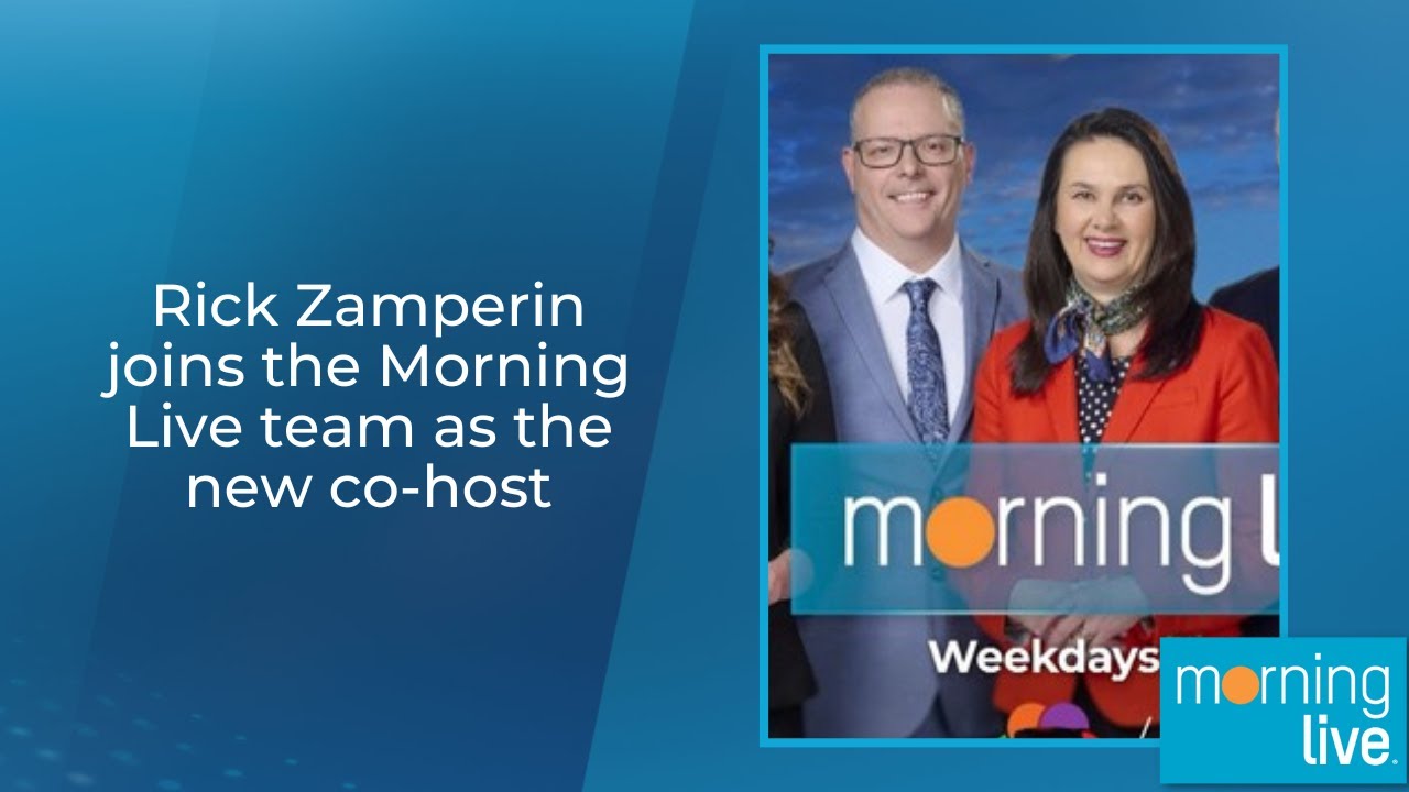 Rick Zamperin joins the Morning Live team as the new co-host