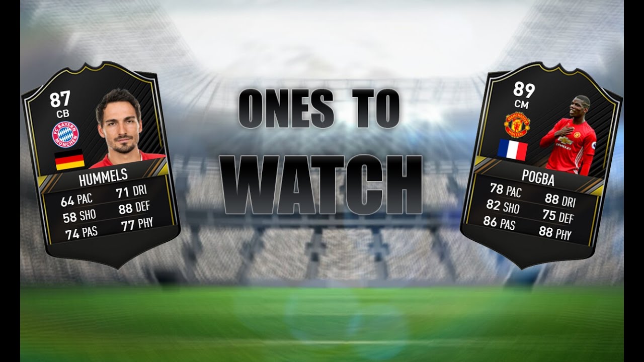 ONES TO WATCH IN A PACK