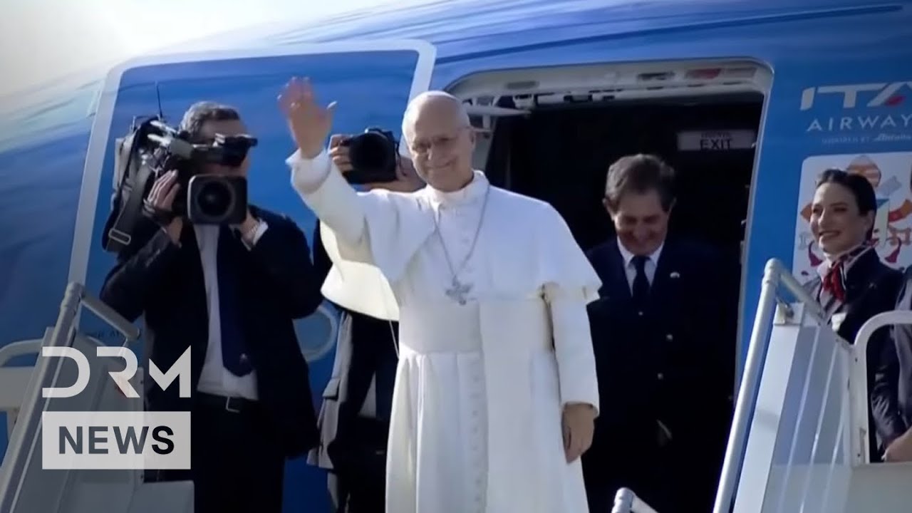 FULL DEPARTURE: Pope Leo Concludes Historic Lebanon Visit with Farewell Ceremony at Beirut Airport
