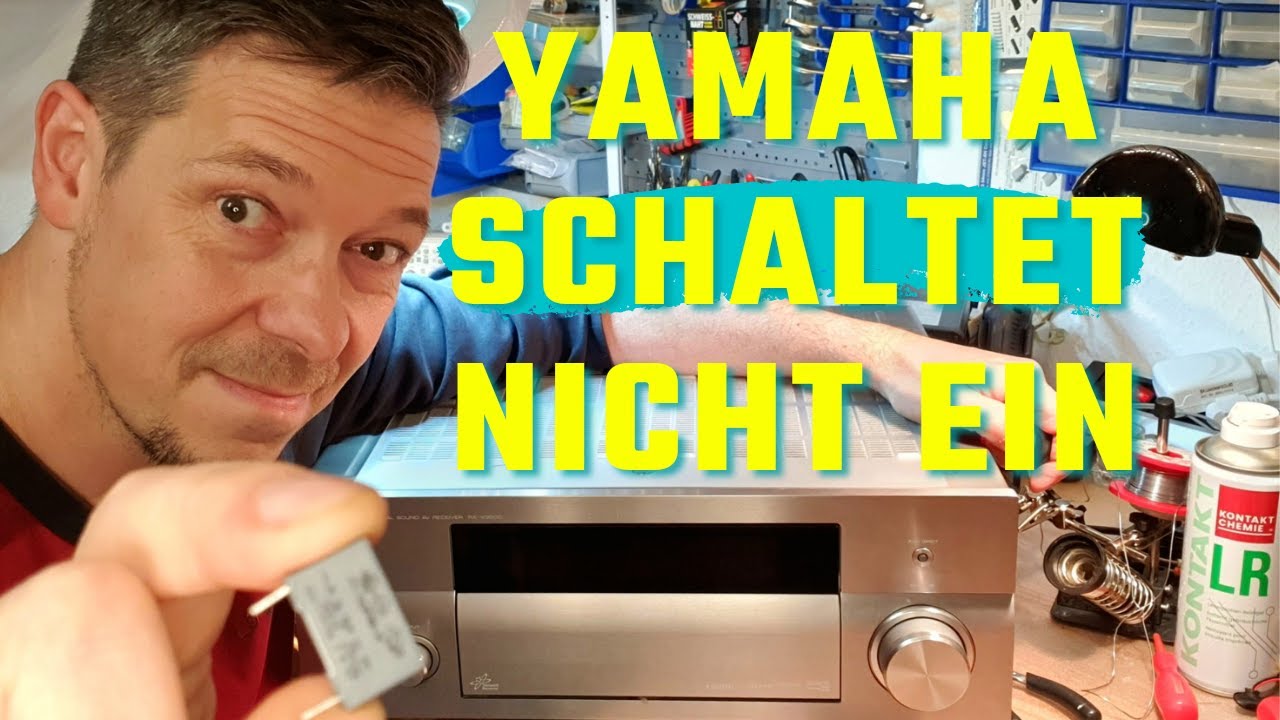 Yamaha Receiver schaltet nicht ein - hier RX-V3800 Reparatur