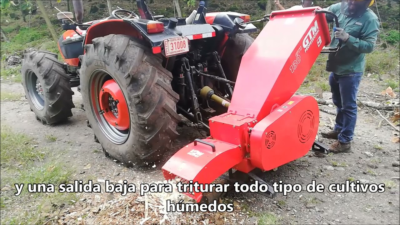 Nueva Trituradora GTS1300PTO con toma de fuerza versi&oacute;n Compo