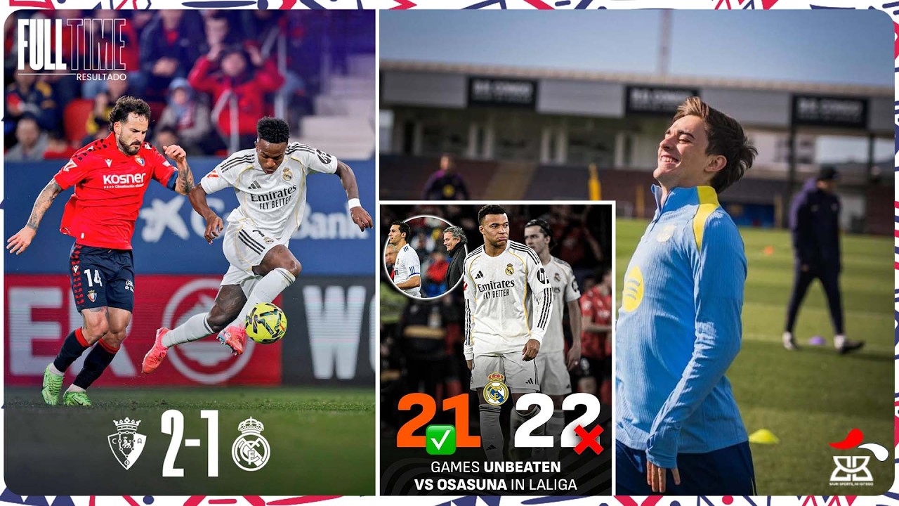 REAL MADRID IRI KURIRIMBA URWO IBONEYE KWA OSASUNA🔥 | BARCELONA EJO IRISUBIZA UMWANYA WAYO