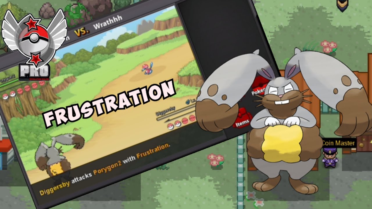 DIGGERSBY GETS FRUSTRATED | #PVP 127 | POKEMON REVOLUTION ONLINE