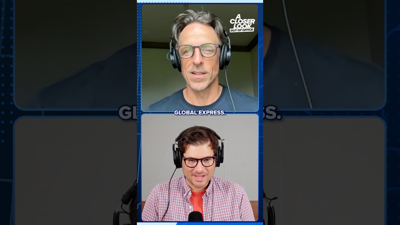 A Closer Look Out of Office: Seth and Sal on accessibility to Gulfstream jets ✈️