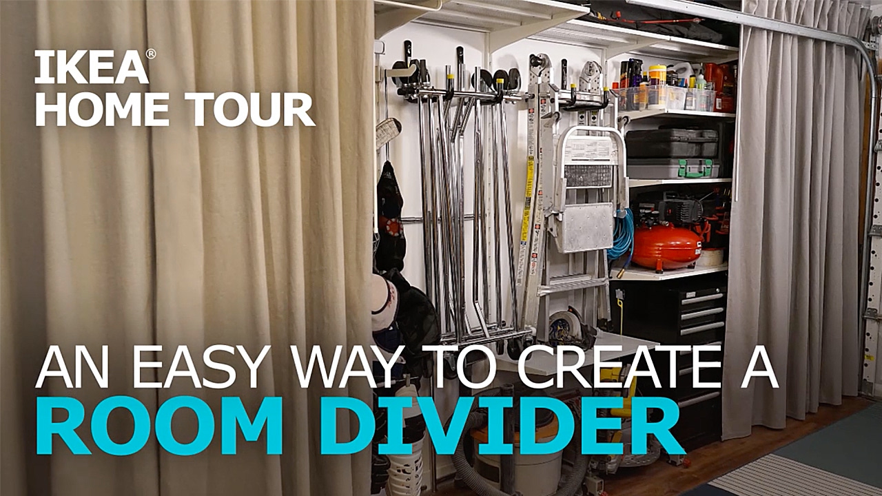 Room Divider Tips &ndash; IKEA Home Tour