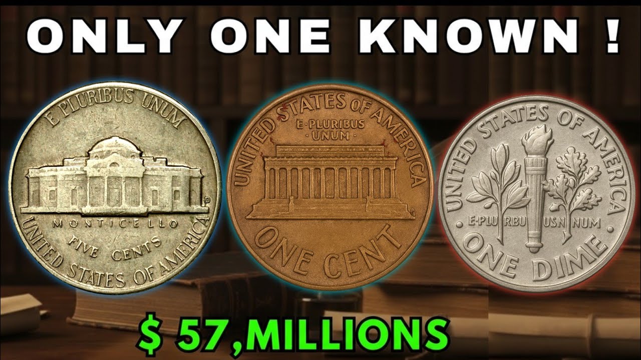 Check Your Pocket Change Now! $44 Million in Rare Coins Still in Circulation