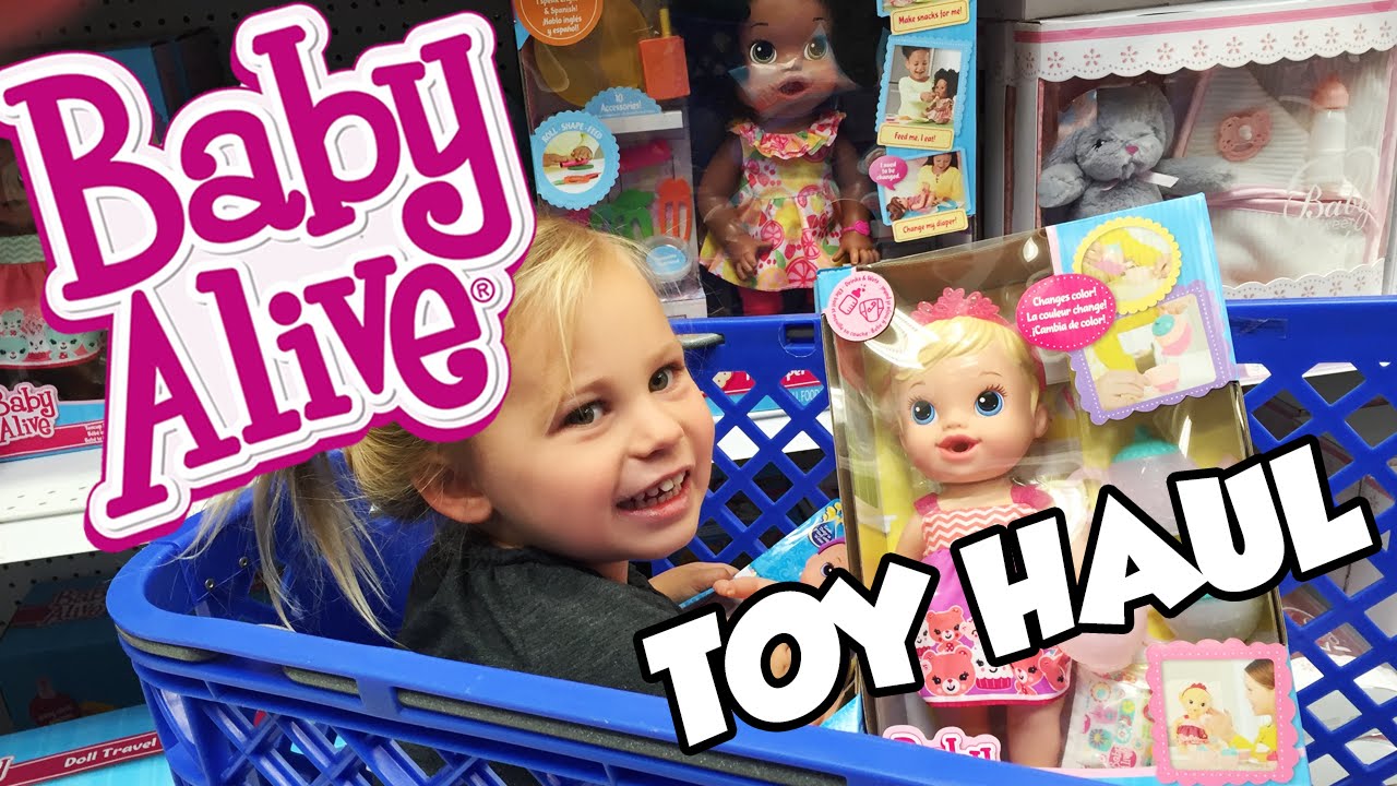 BABY ALIVE Toy Hunt with Animal Babies, Water Babies HUGE Toys R Us Toy Haul Baby Alive EpicToyHunt