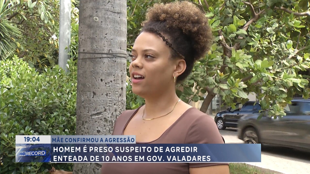 GV: Homem é preso suspeito de agredir enteada de 10 anos; mãe confirmou a agressão.