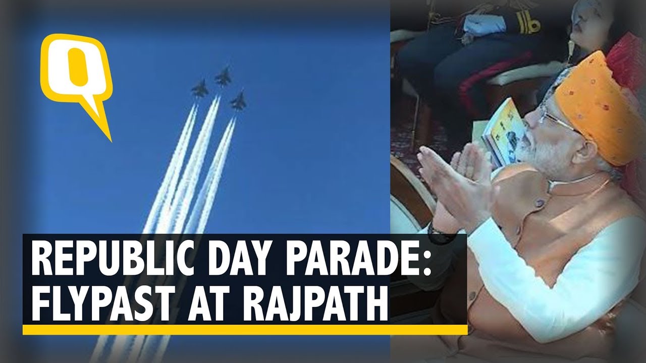 Republic Day 2019: Sukhoi, Globemaster & Other IAF Aircraft on Display at Rajpath | The Quint