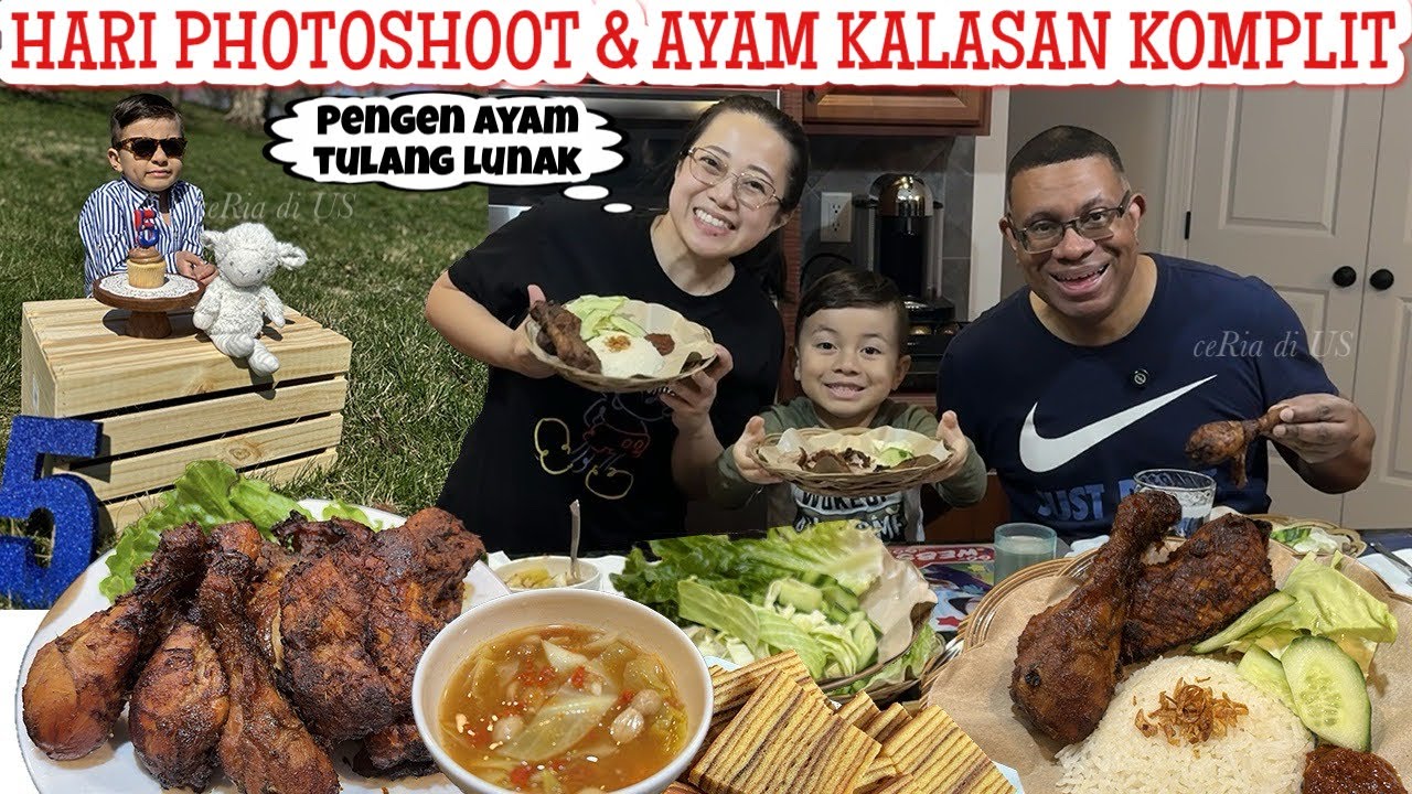 NGIDAM AYAM KALASAN TULANG LUNAK PAKET LENGKAP DENGAN TEMPE BACEM,SAMBAL DAN SAYUR ASEM ALA KADARNYA